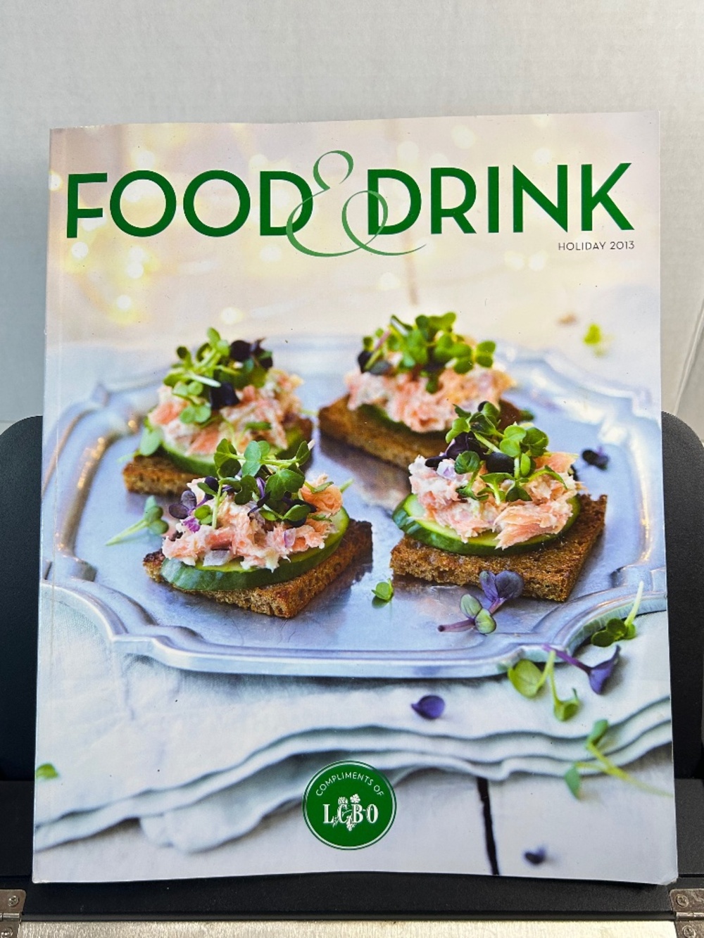 LCBO Food & Drink Magazine Holiday 2013 Christmas Recipes Cocktails Entertaini